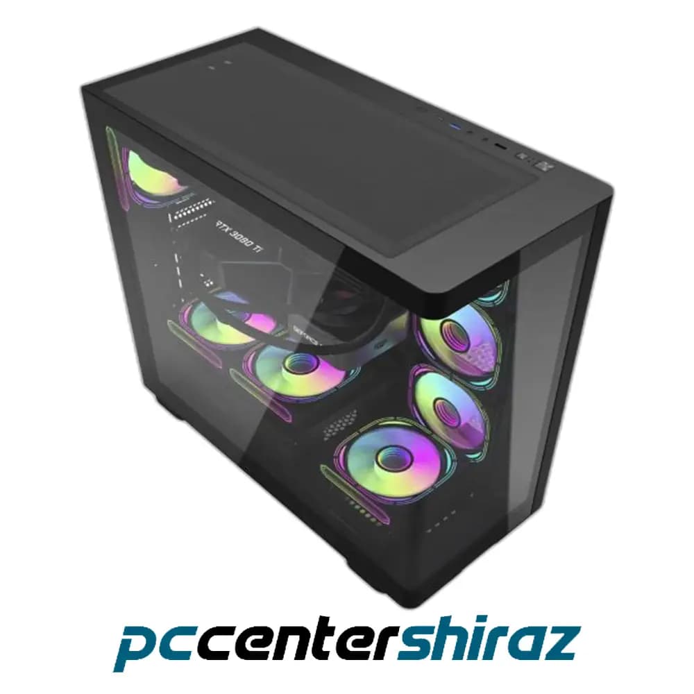 کیس کامپیوتر گیمینگ دارک فلش DarkFlash DS900G Gaming Case — تصویر ۲