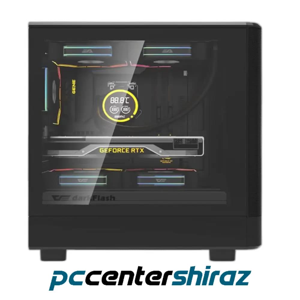 کیس کامپیوتر گیمینگ دارک فلش DarkFlash DB330M MESH Gaming Case — تصویر ۴