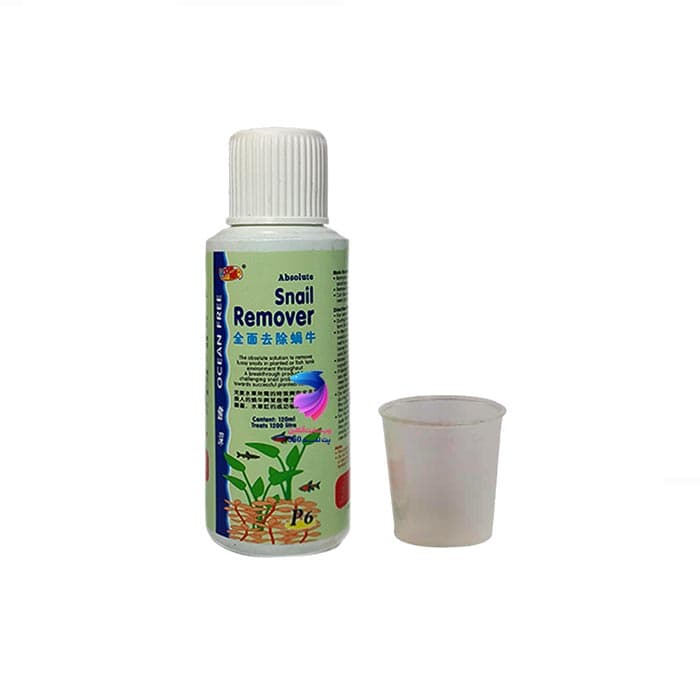 محلول ضد حلزون آکواریوم اوشن فری Snail Remover P6 — تصویر ۲