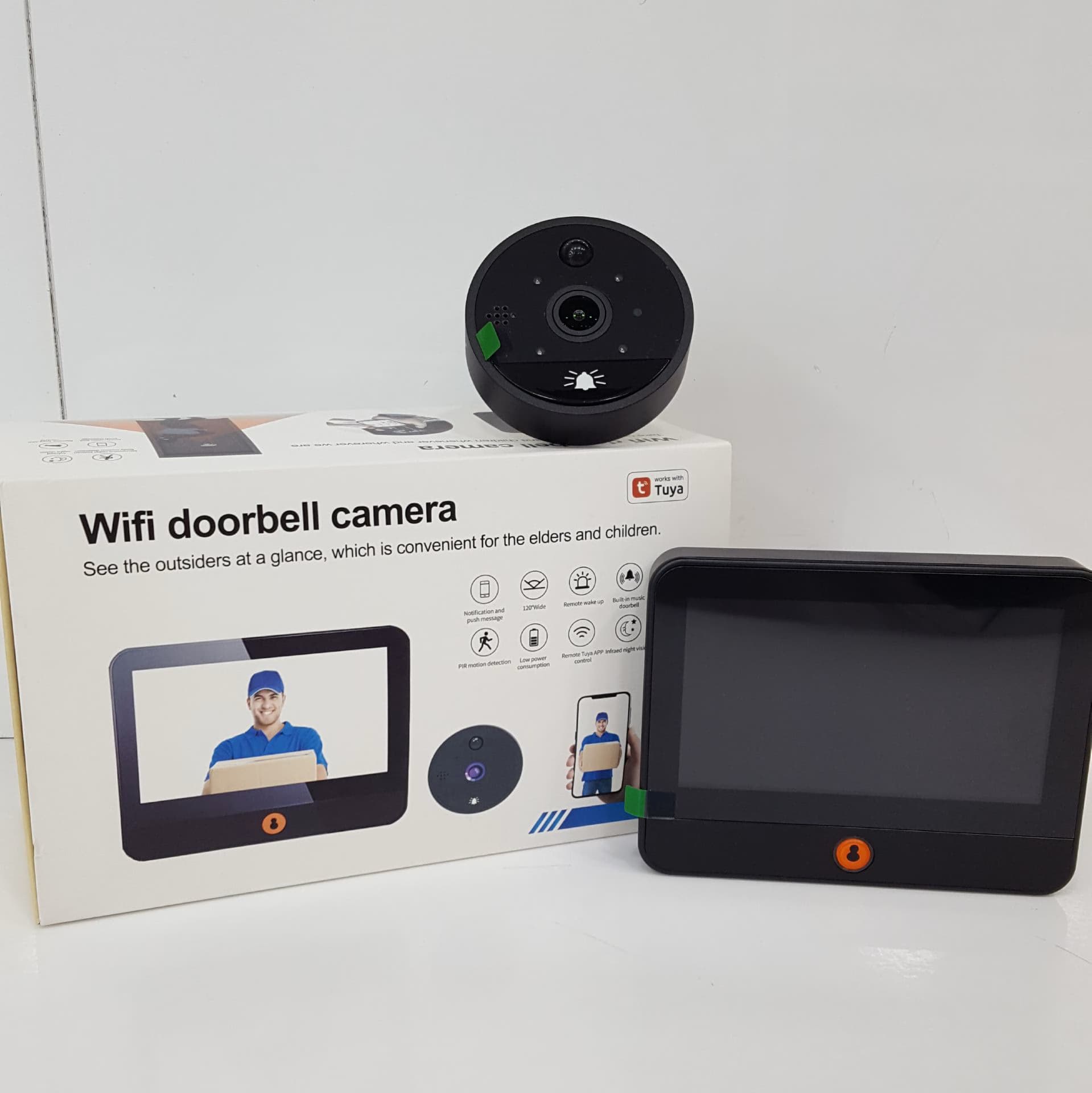 دوربین درب مدل WiFi Doorbell Camera