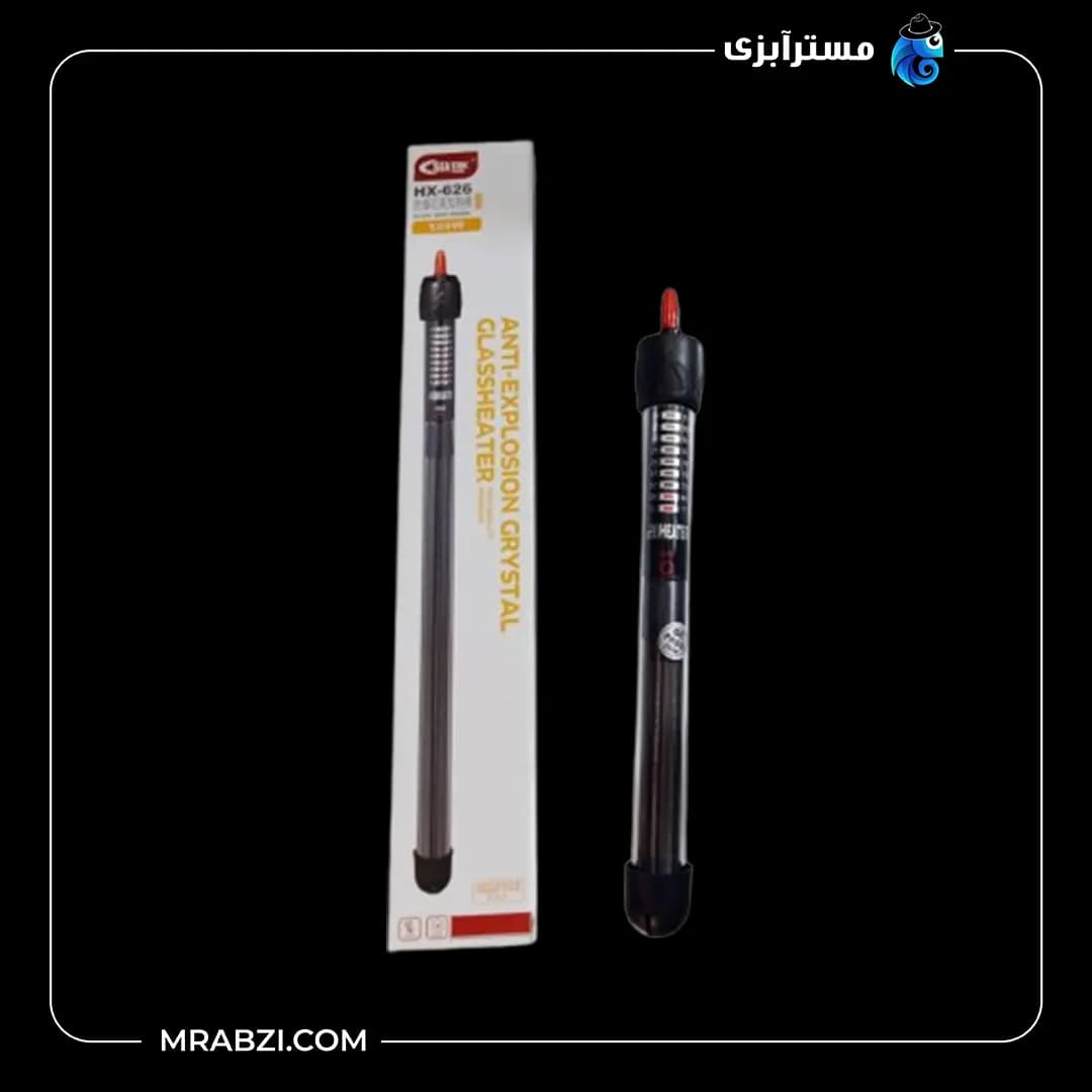 بخاری شیشه ای آکواریوم HX-626 500W — تصویر ۳