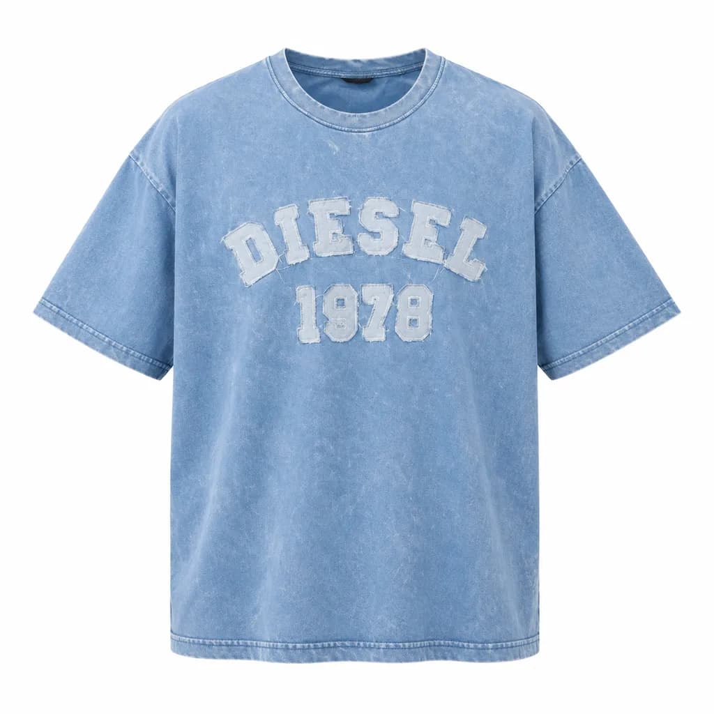 تیشرت مردانه سنگشور طرح DIESEL — تصویر ۲