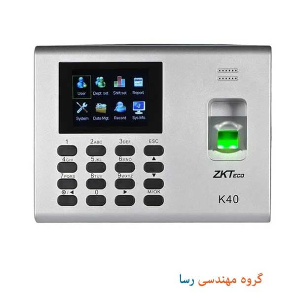 دستگاه حضور و غیاب K40 — تصویر ۲