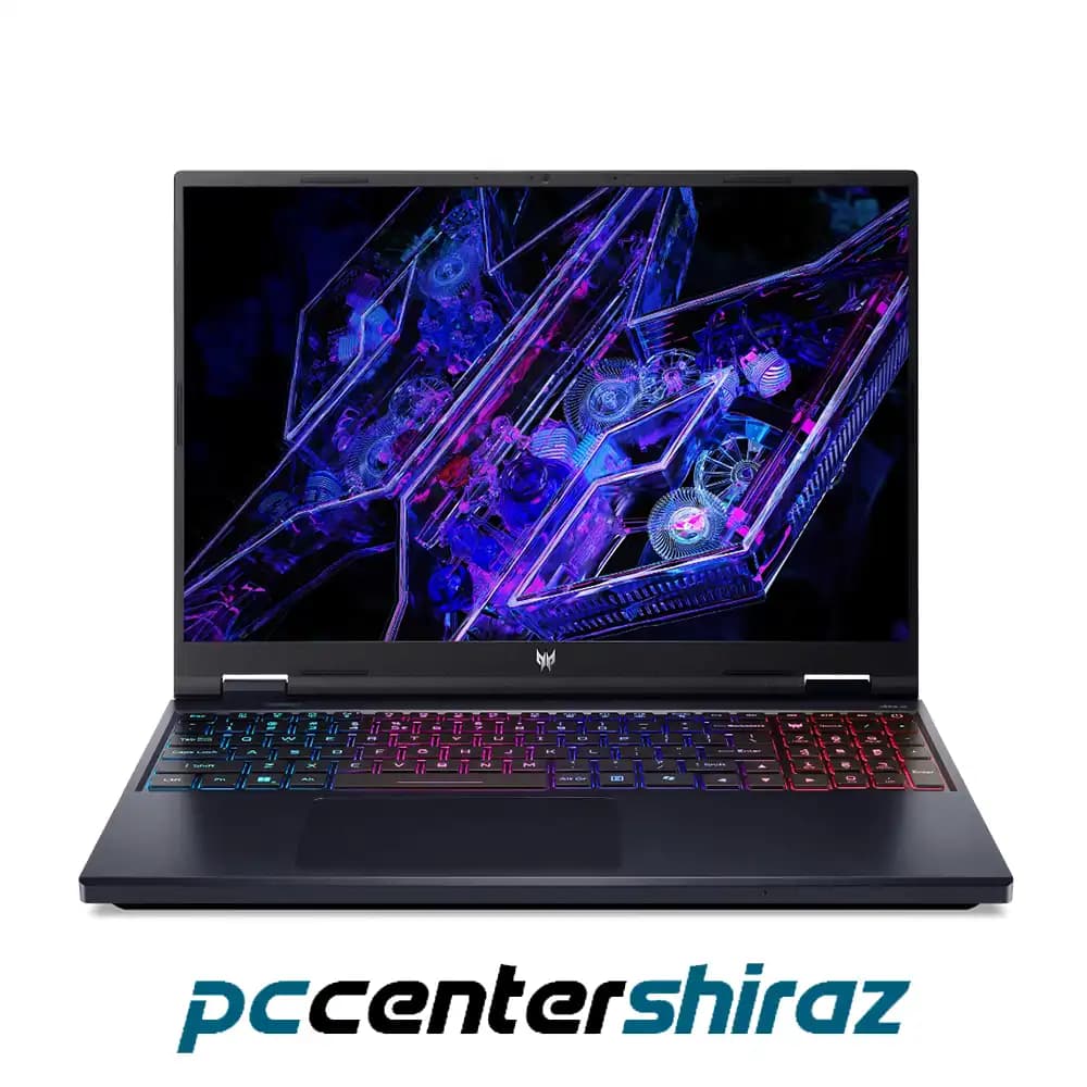 لپ تاپ ایسر 16 اینچی مدل Predator Helios NEO 16 AI Ultra 9 32GB 1TB RTX 5070 Ti 12G