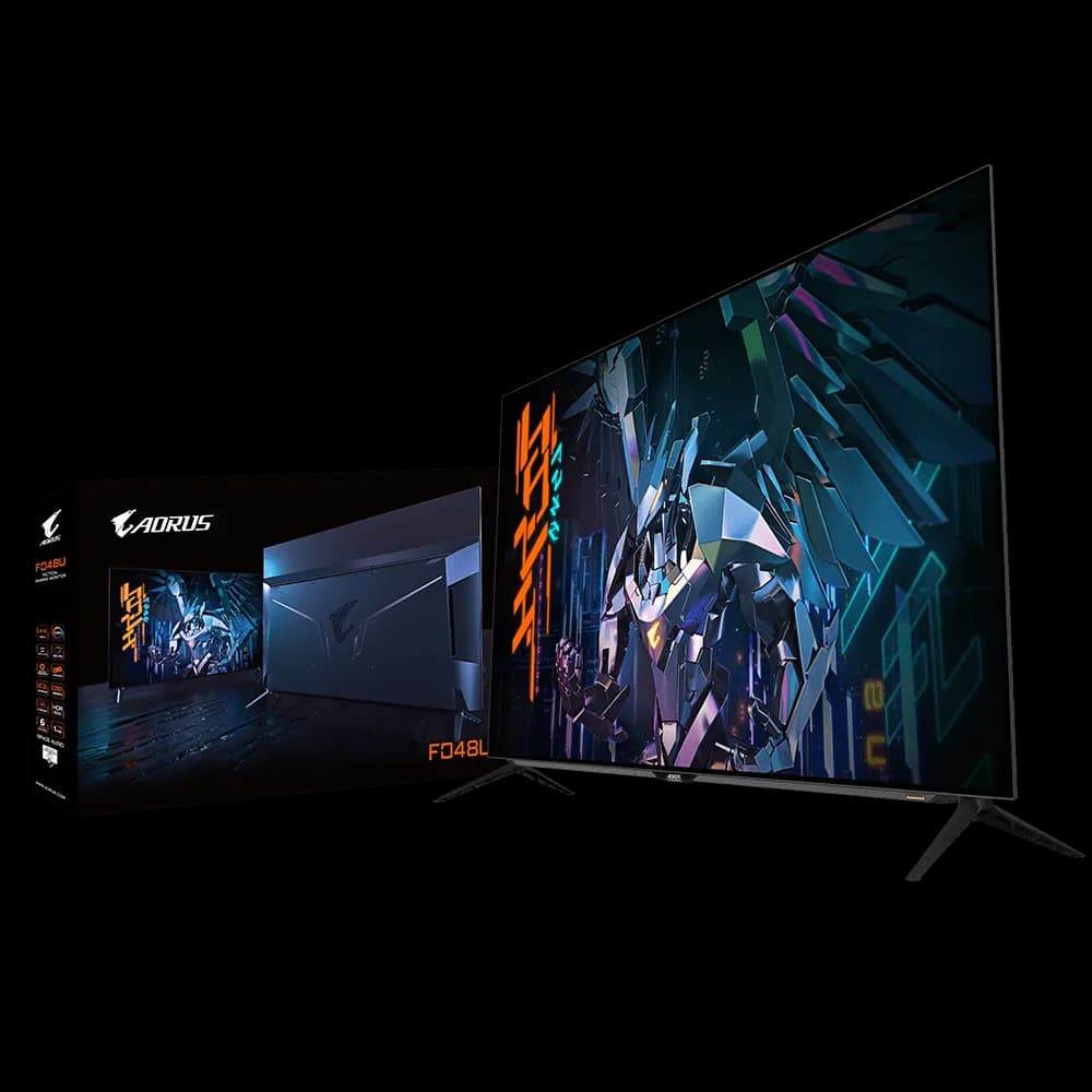 مانیتور گیمینگ گیگابایت مدل AORUS FO48U-EK سایز 48 اینچ — تصویر ۷
