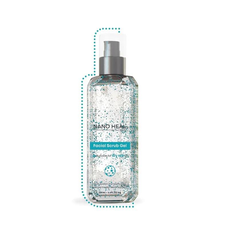 ژل اسکراب پوست خشک نانوهیل حجم 130ml — تصویر ۵