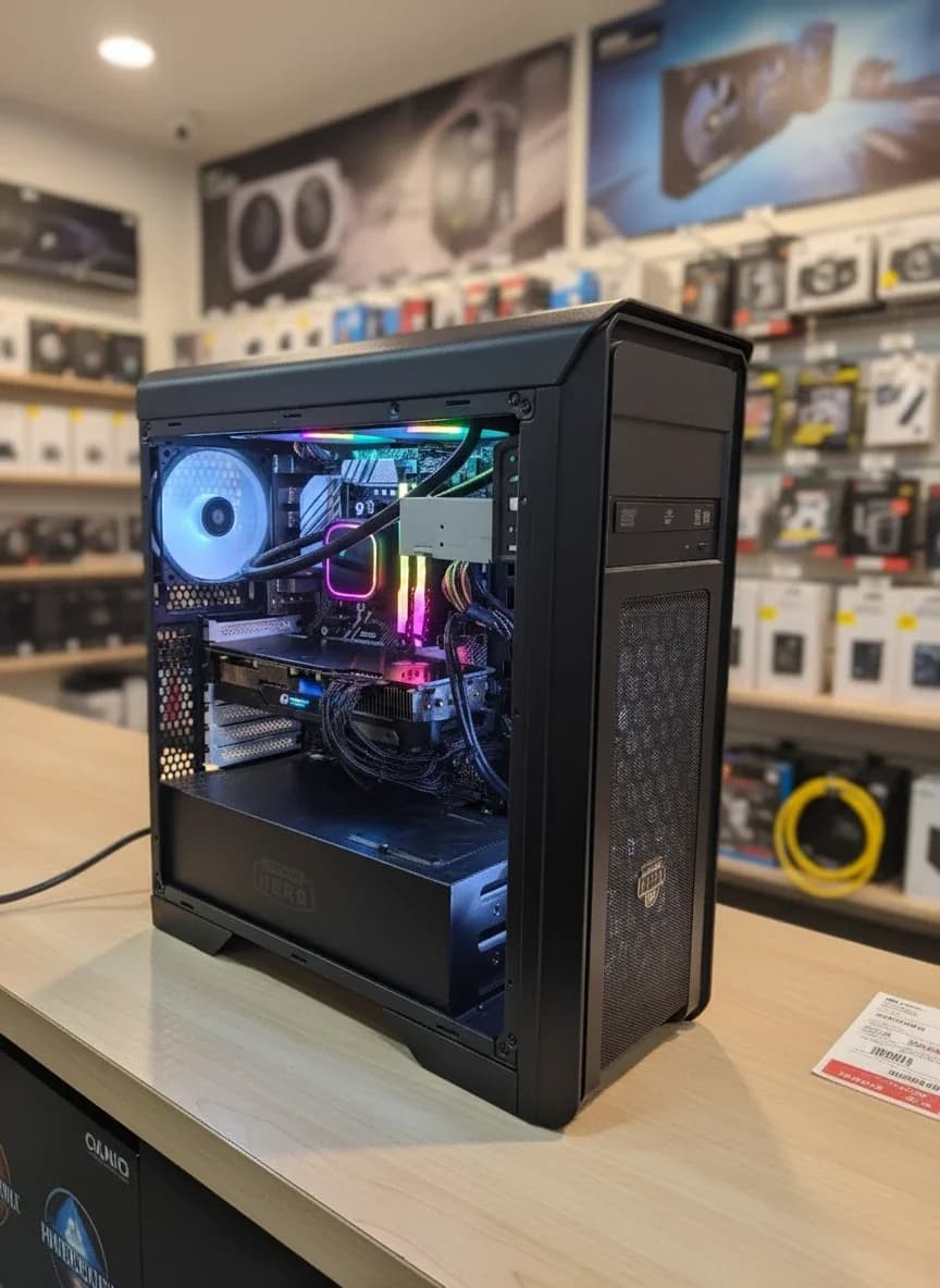 کیس گیمینگ Ryzen 7 3800X | رم 32 | م.2 یک ترابایت | استوک