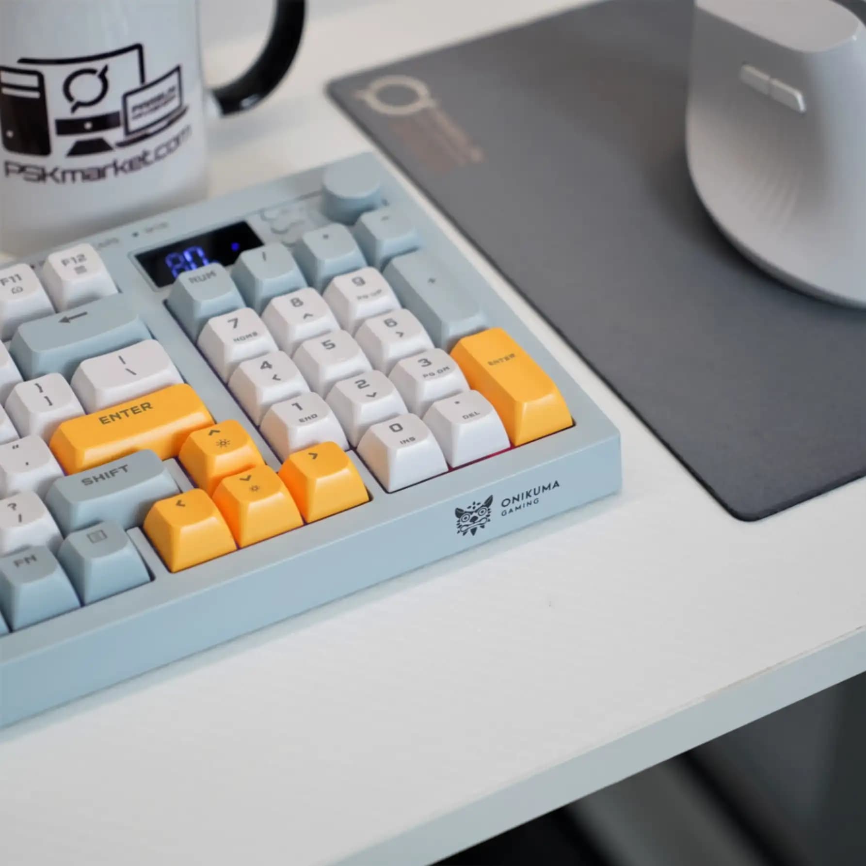 کیبورد گیمینگ مکانیکال ONIKUMA MECHA-MEMBRANE G80 — تصویر ۳