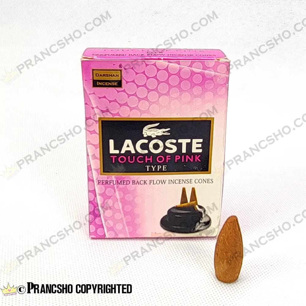 عود آبشاری با رایحه ادکلن لاگوست صورتی Lacoste — تصویر ۲