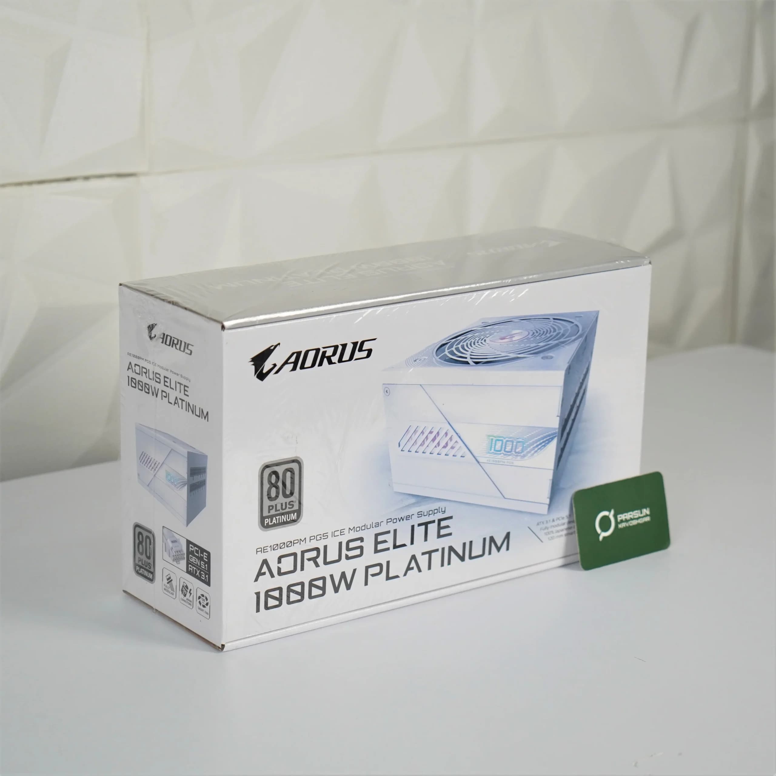 پاور 1000 وات گیگابایت مدل Aorus Elite 1000W ICE Platinum — تصویر ۲