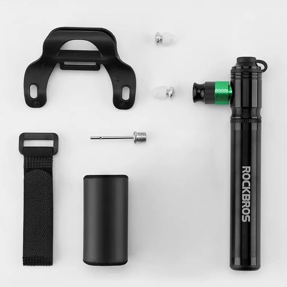 تلمبه همراه دستی دوکاره راکبراس ROCKBROS CO2 110psi — تصویر ۷