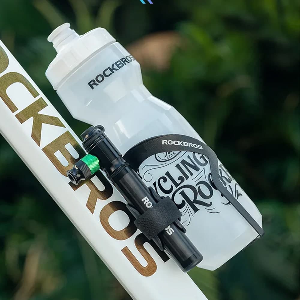 تلمبه همراه دستی دوکاره راکبراس ROCKBROS CO2 110psi — تصویر ۴
