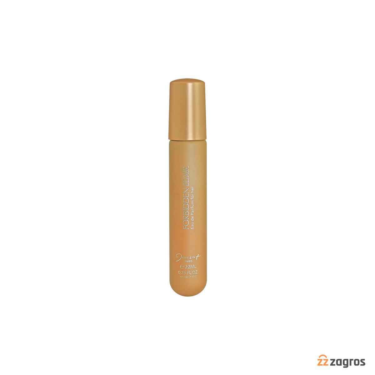 عطر جیبی زنانه فوربیدن الکسیر ژک ساف مدل Forbidden Elixir حجم 22ml — تصویر ۳