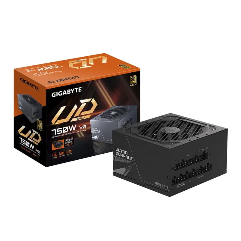 پاور 750 وات گیگابایت Gigabyte UD750GM V2 — تصویر ۲