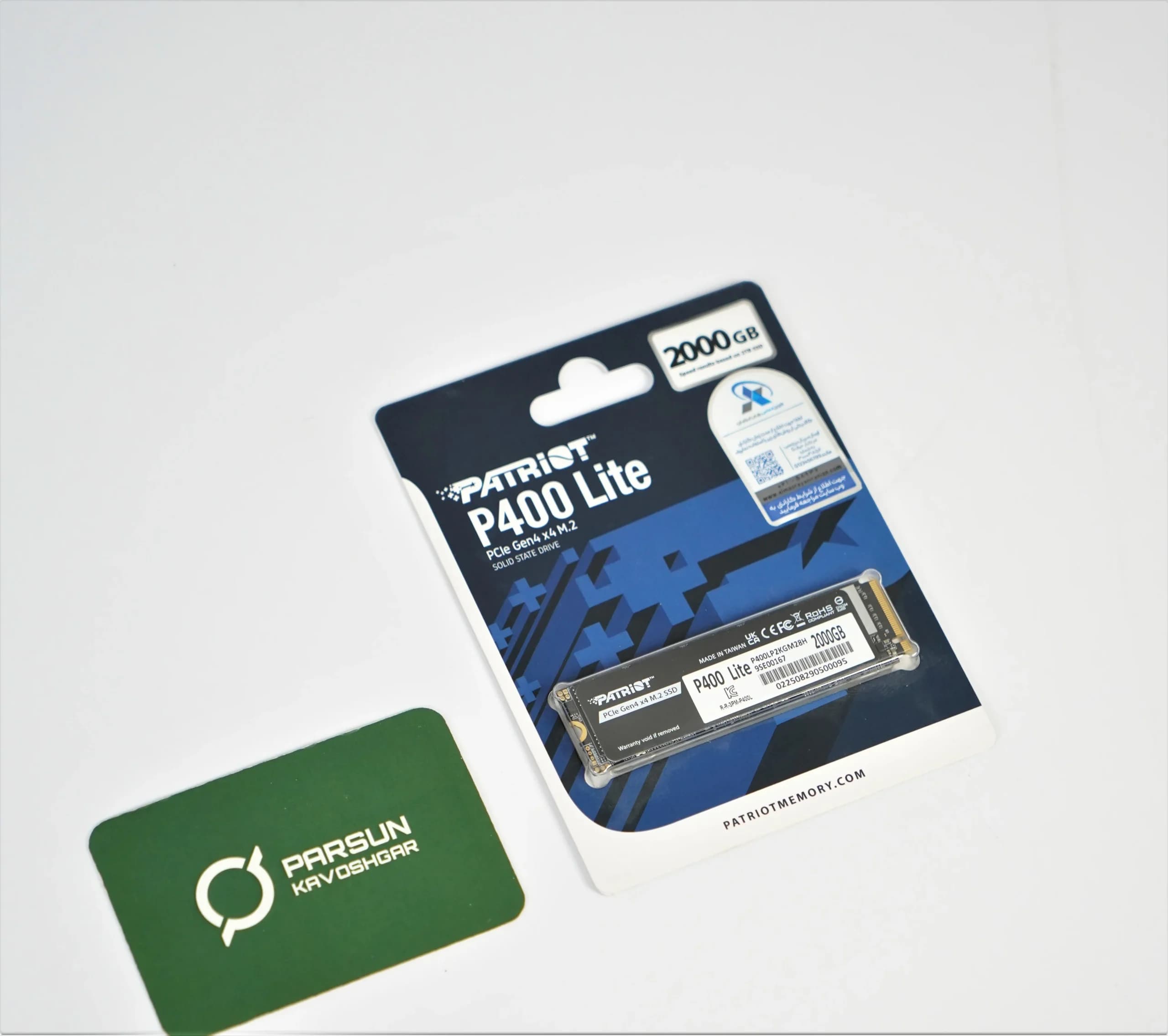 هارد SSD 2 ترابایت پتریوت Patriot P400 Lite — تصویر ۲