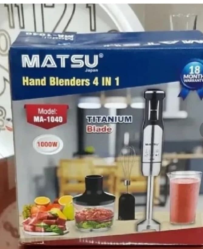 گوشت کوب برقی ماتسو MA1040؛ چهارکاره با موتور 1000 وات — تصویر ۵