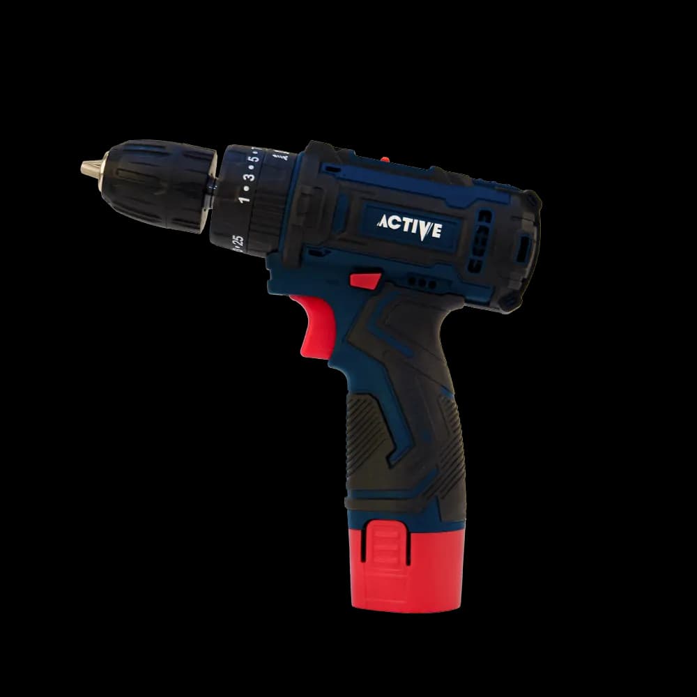 دریل شارژی 12 ولت چکشی دو باتری همراه کیف BMC اکتیو مدل AC-3222BM — تصویر ۲
