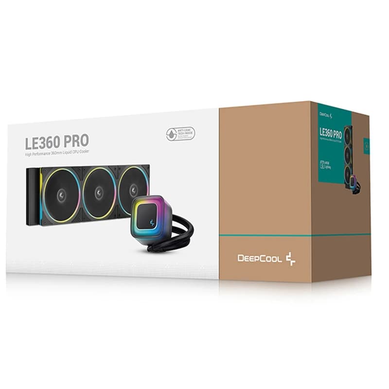 خنک کننده آبی پردازنده دیپ کول مدل LE360 PRO — تصویر ۹