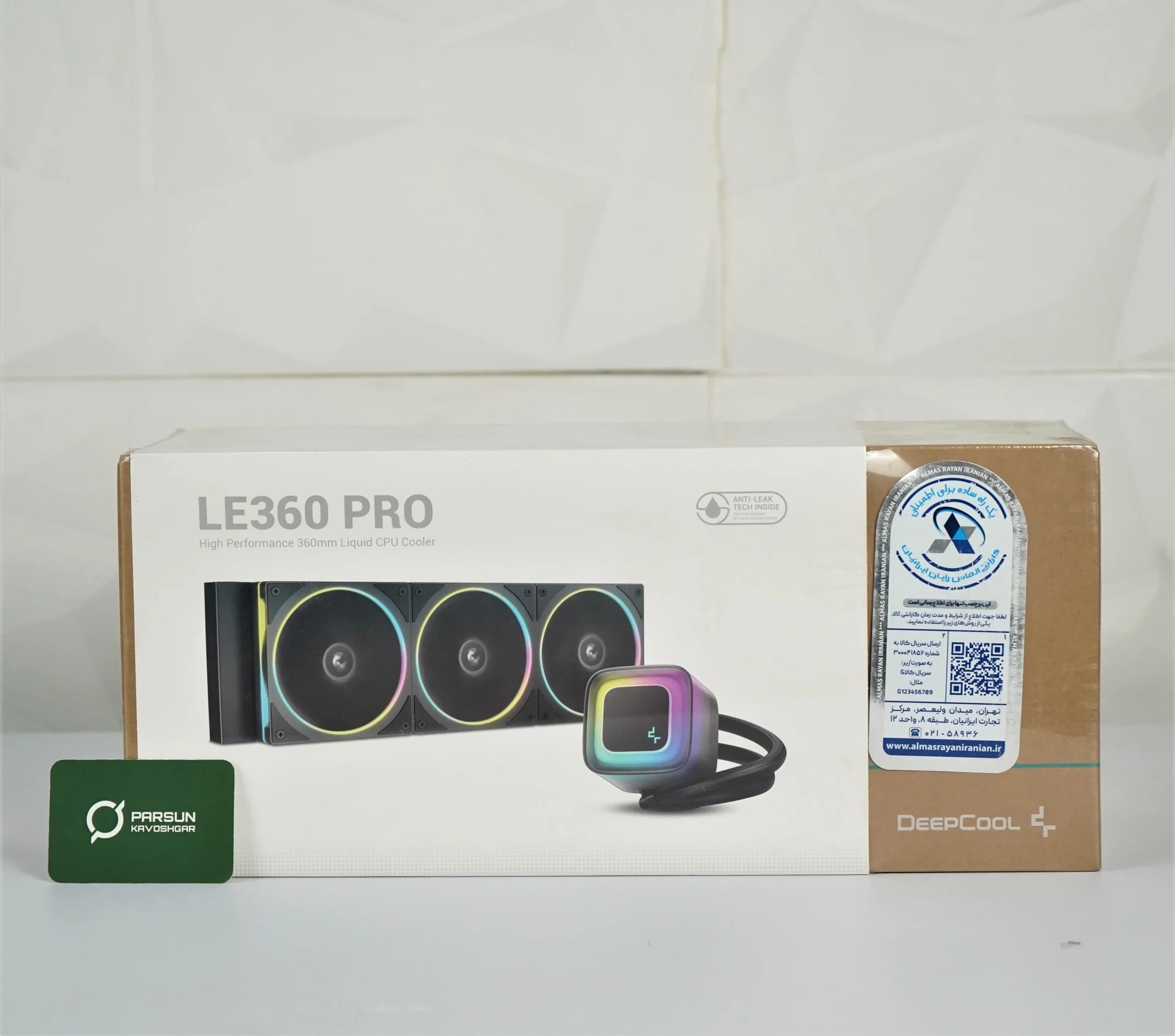 خنک کننده آبی پردازنده دیپ کول مدل LE360 PRO — تصویر ۲