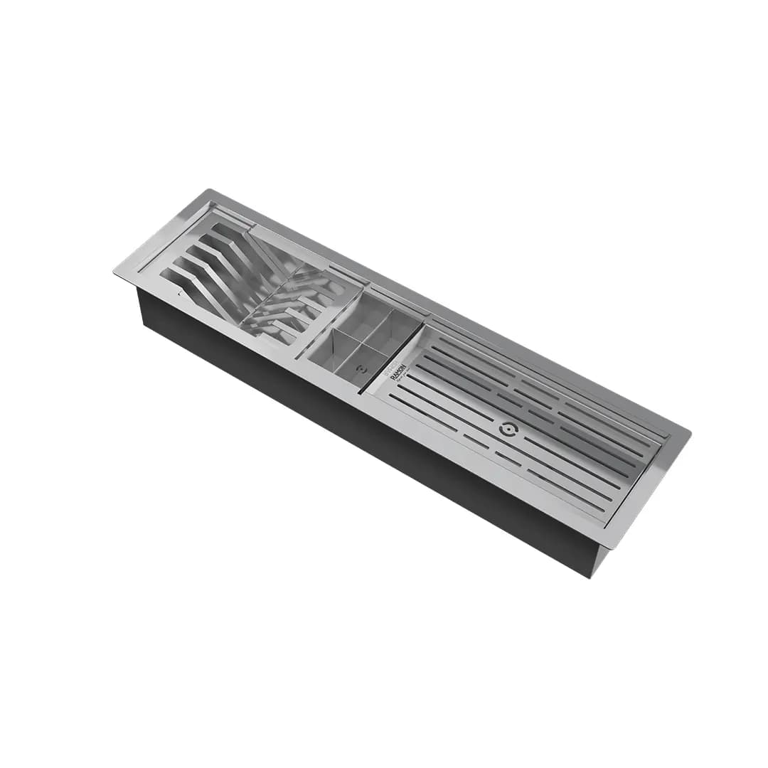 آبچکان استیل توکار خطی 70 سانتی رامون کد RA70