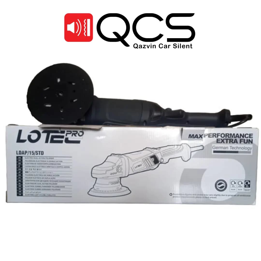 دستگاه پولیش اوربیتال لوتک پرو سایز 15 مدل LOTEC PRO LDAP/15/STD — تصویر ۷