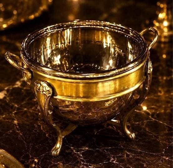 مجموعه 5 عددی سوفله خوری تمام برنج سالینو مدل حلقه ای کد 5000B — تصویر ۴