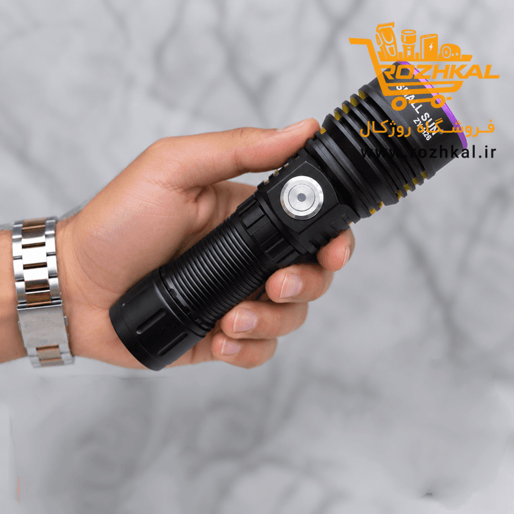 چراغ قوه یووی با اشعه فرابنفش حرفه ای اسمال سان مدل ZY-H26 توان بالا تخصصی و اورجینال
