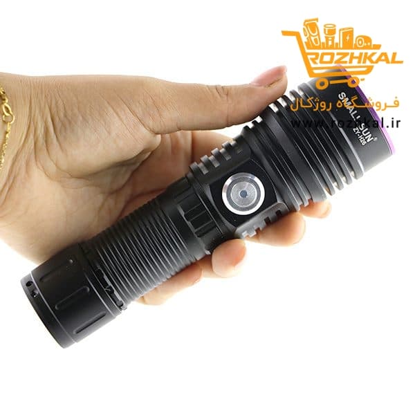 چراغ قوه یووی با اشعه فرابنفش حرفه ای اسمال سان مدل ZY-H26 توان بالا تخصصی و اورجینال — تصویر ۴