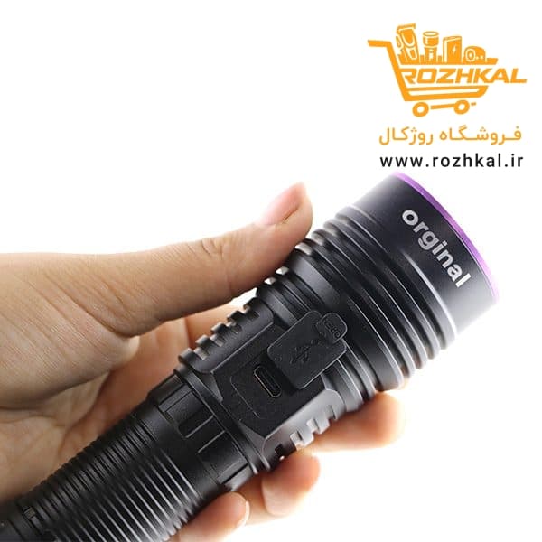 چراغ قوه یووی با اشعه فرابنفش حرفه ای اسمال سان مدل ZY-H26 توان بالا تخصصی و اورجینال — تصویر ۵