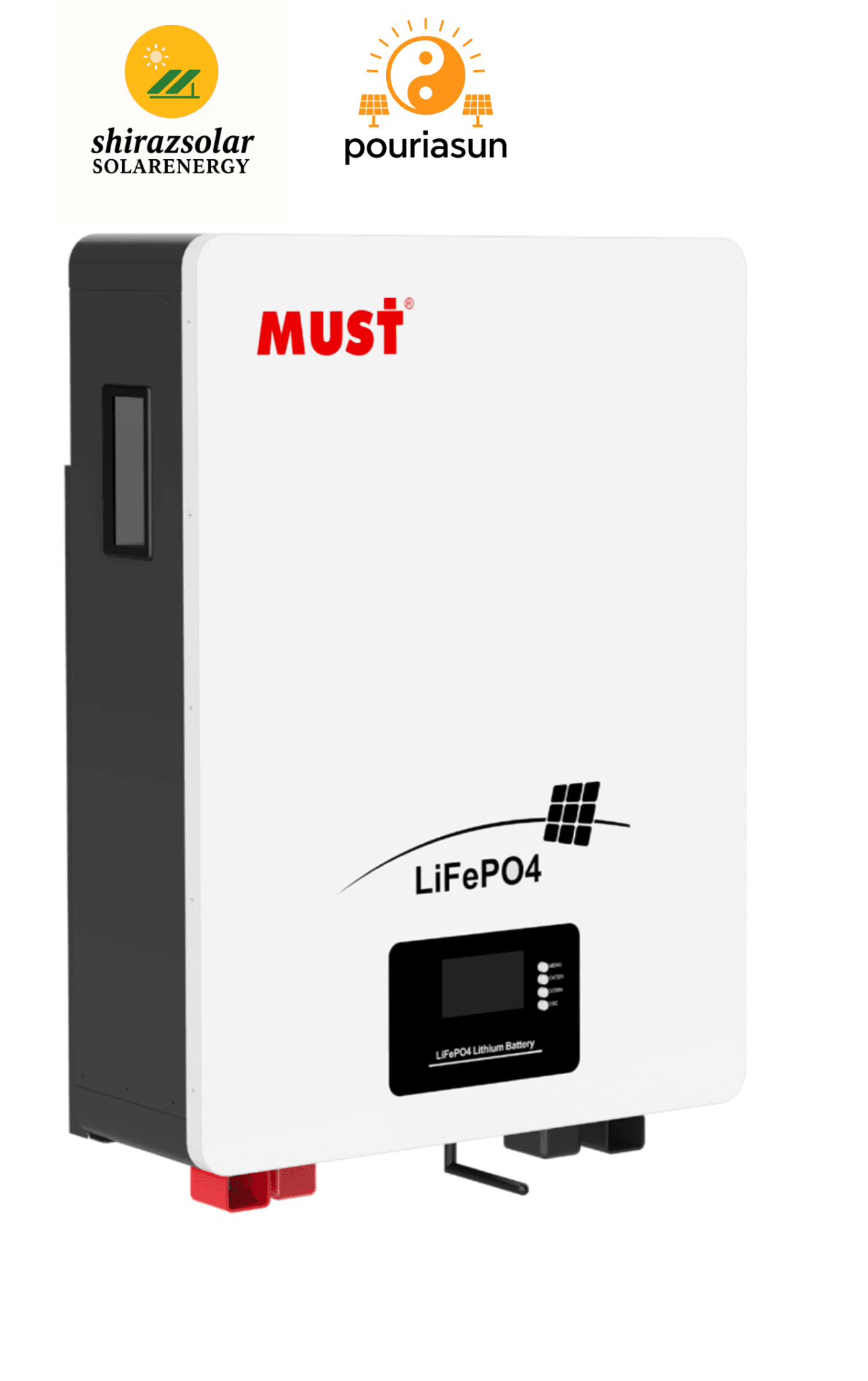 باتری لیتیومی ماست MUST مدل LP16-48200 ظرفیت ۱۰.۲۴ کیلووات‌ساعت
