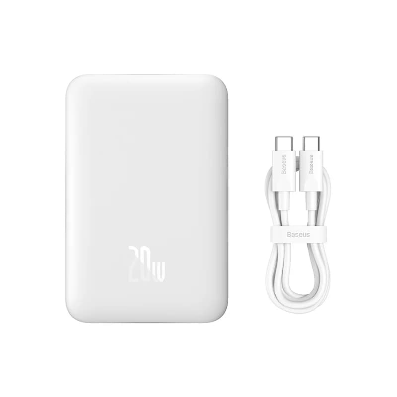 پاوربانک 20 وات بیسوس مدل Magnetic Mini 10000mAh — تصویر ۵