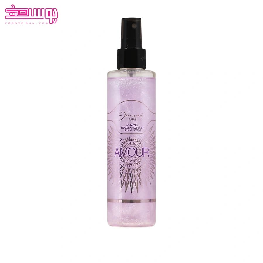 بادی اسپلش زنانه شیمر آمور ژک ساف مدل Amour حجم 200ml