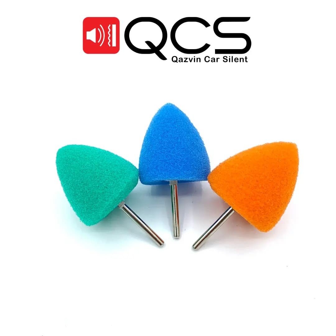 کیت پد پولیش مخروطی 3 عددی سورین بو مدل Surainbow Detail Polisher Cone Pad T015 — تصویر ۴
