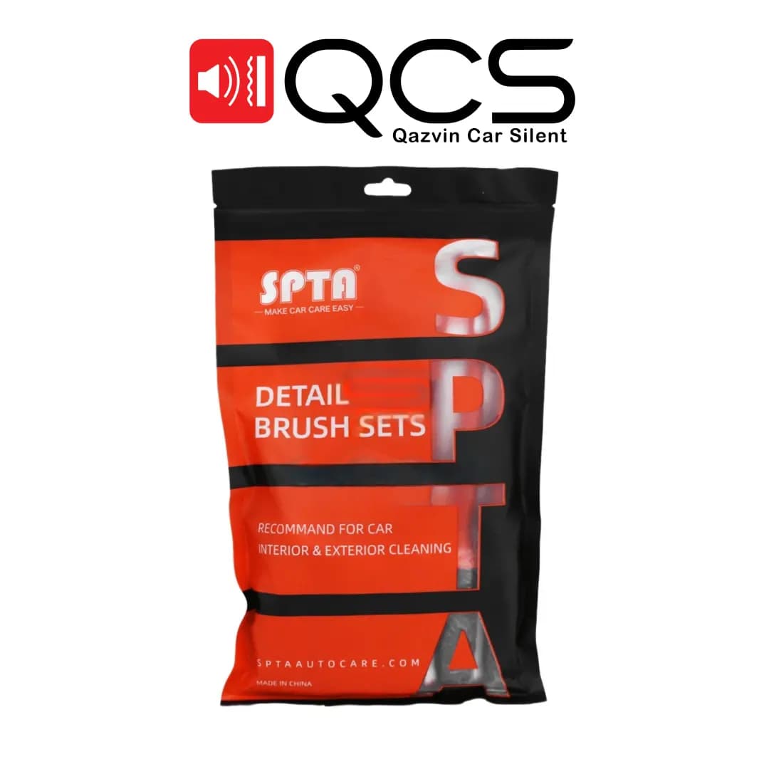 پک پنج عددی برس دیتیلینگ اس پی تی ای SPTA Detailing Brush — تصویر ۲