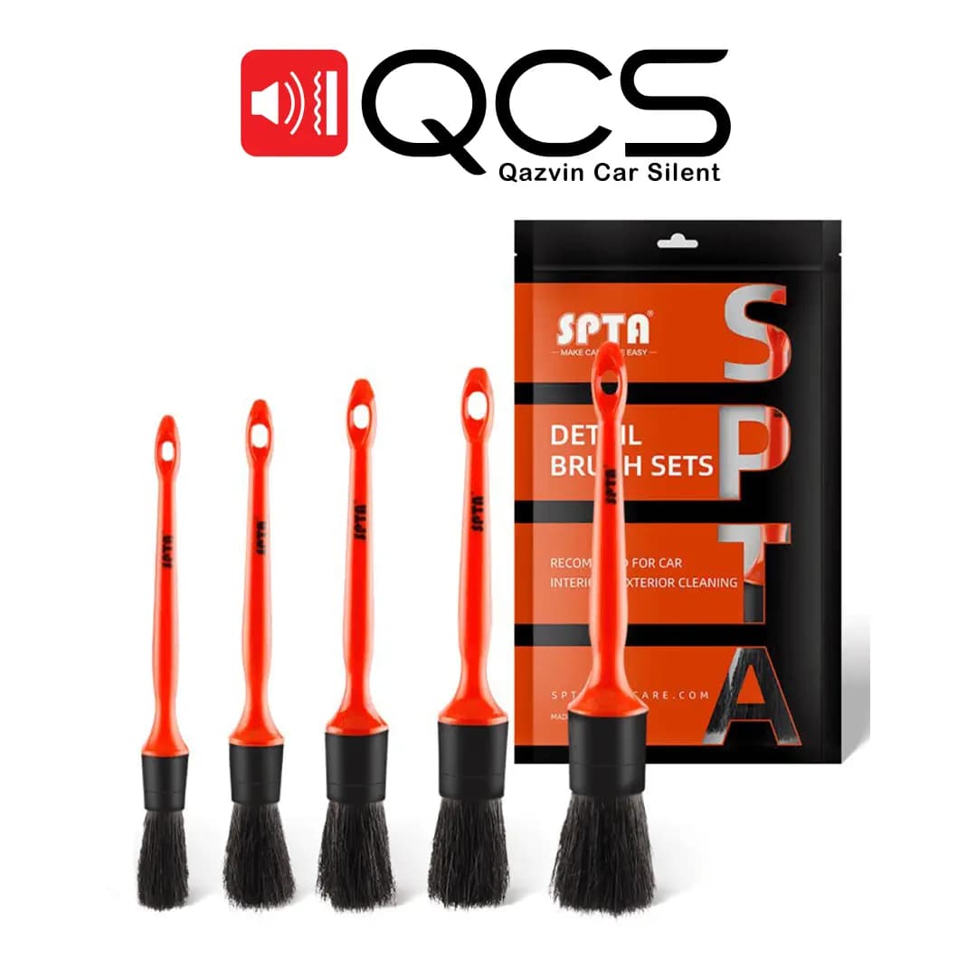 پک پنج عددی برس دیتیلینگ اس پی تی ای SPTA Detailing Brush