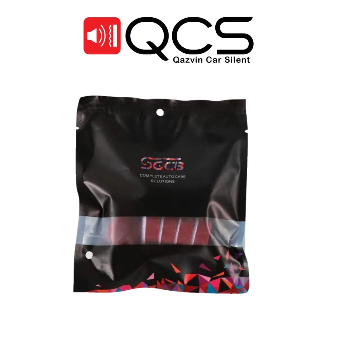 کیت پنج عددی پد پولیش متوسط زرشکی 55 میلی متری اس جی سی بی مدل SGCB Mini Foam Pad Set SGGA133 — تصویر ۲