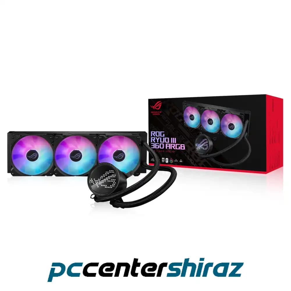 خنک کننده مایع پردازنده ایسوس مدل ROG RYUO III 360 ARGB