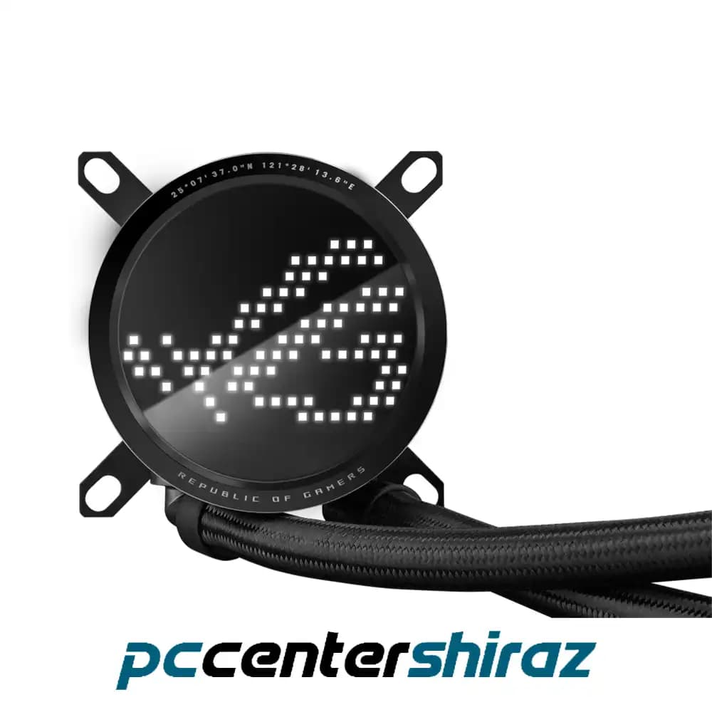 خنک کننده مایع پردازنده ایسوس مدل ROG RYUO III 360 ARGB — تصویر ۳
