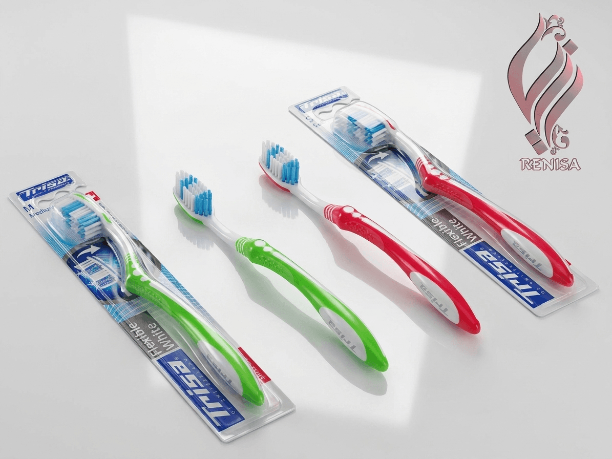 مسواک فلکسیبل وایت تریزا Trisa Flexible White