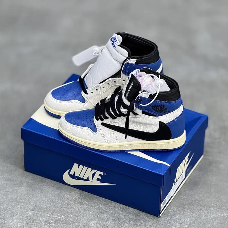 کفش کتونی نایک ایر جردن 1 تراویس فرگمنت | Nike Air Jordan 1