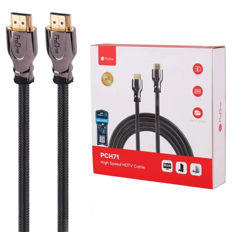 کابل HDMI پرووان PCH71 4K طول 5 متر — تصویر ۴