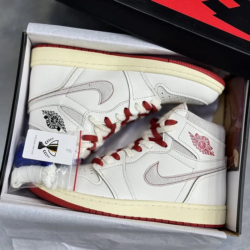 کفش کتونی نایک ایر جردن وان ساقدار دوبندی | Nike Air Jordan 1 High — تصویر ۲