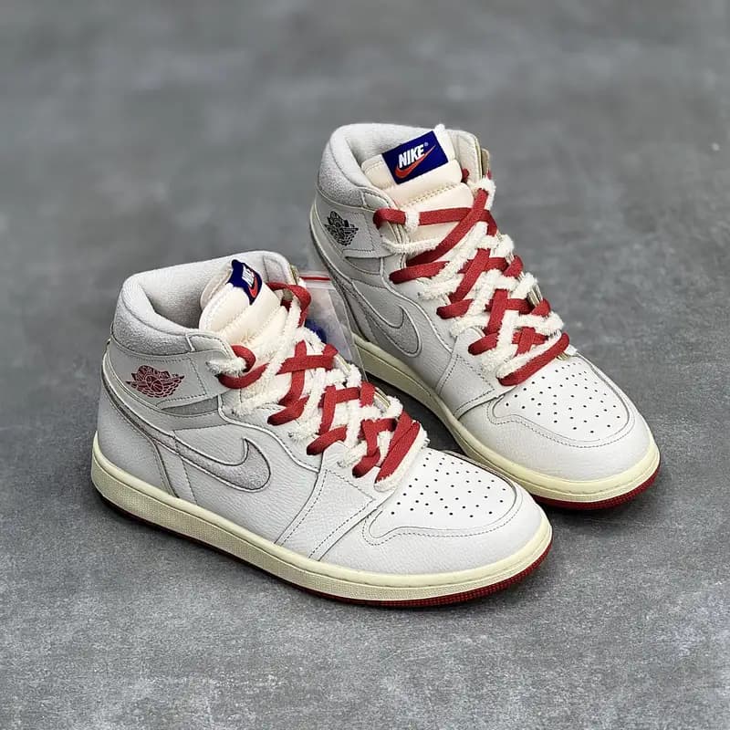 کفش کتونی نایک ایر جردن وان ساقدار دوبندی | Nike Air Jordan 1 High — تصویر ۳