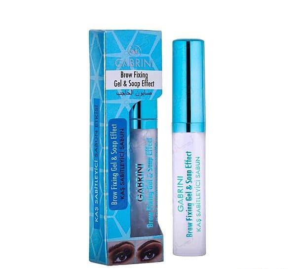 ژل لیفت ابرو گابرینی GABRINI مدل BROW FIXING GEL & SOAP EFFECT حجم8ml اصل