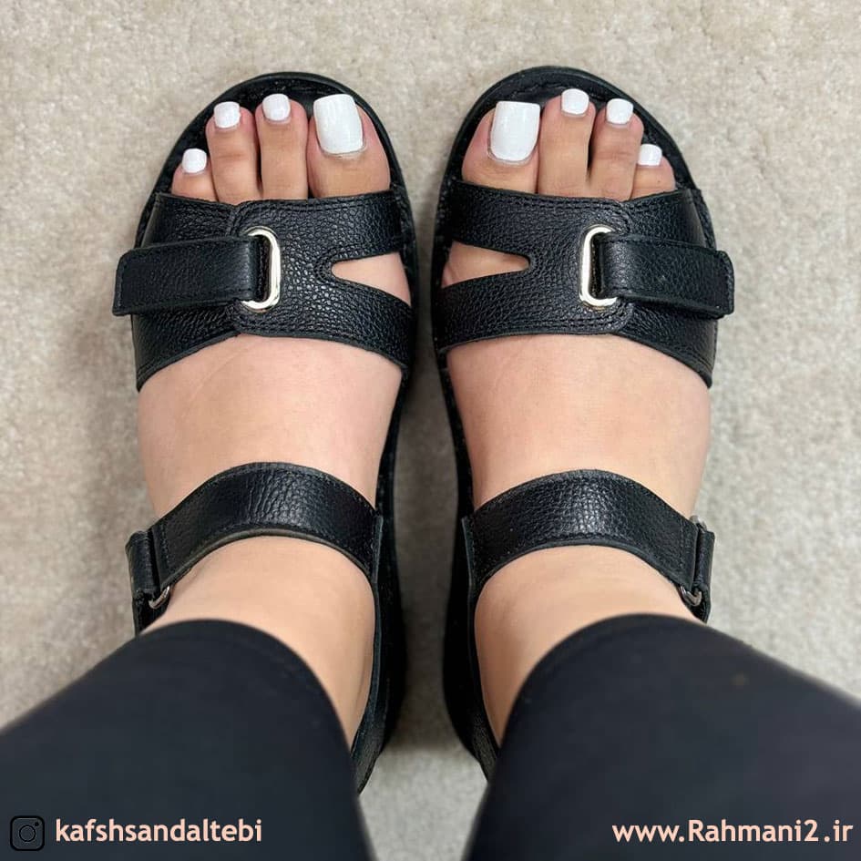 صندل تابستانی طبی زنانه دکتر حس مدل کارن — تصویر ۷