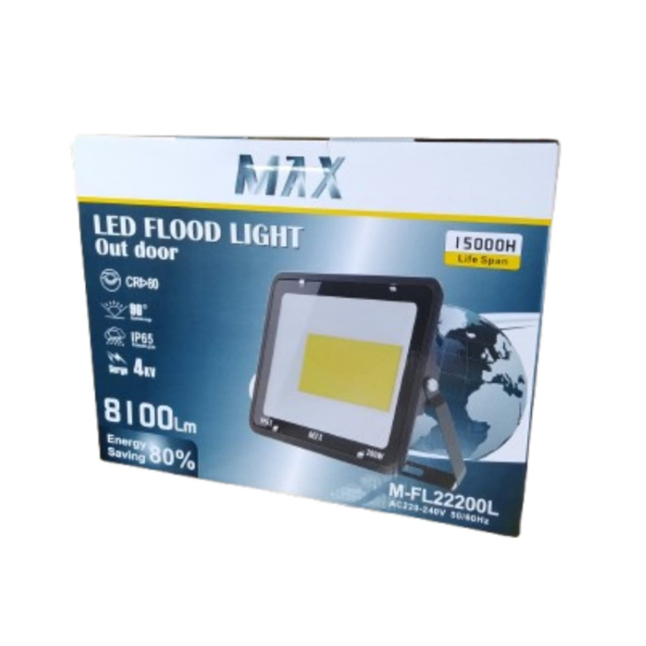 پرژکتور مکس مدلM-FL22-200W — تصویر ۲