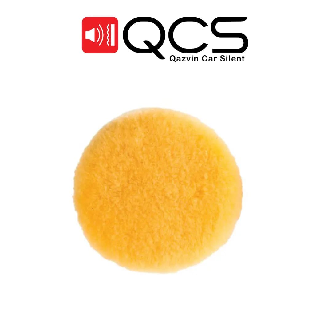 پد پوست بره بسیار زبر روتاری یو اف اس زرد سایز 130 — تصویر ۲