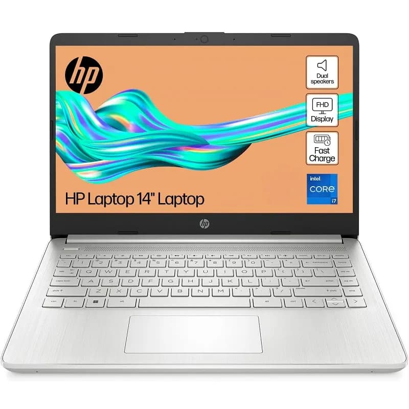 لپ‌تاپ اپن باکس Hp Laptop 14s | i7 1255U | 16GB | 512GB