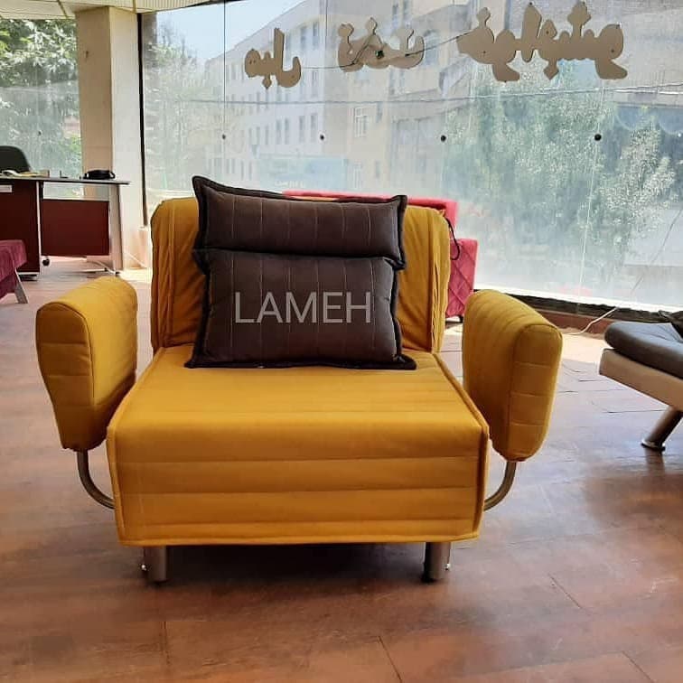 مبل تختخواب شو مدل کاپری – (عرض 80) — تصویر ۲