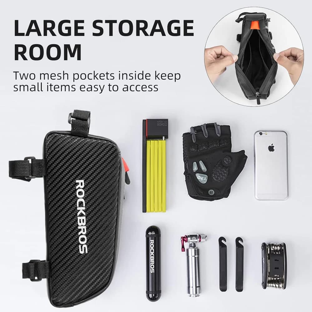 کیف روی تنه (پشت کرپی) راکبراس ROCKBROS 039BK 1L — تصویر ۷